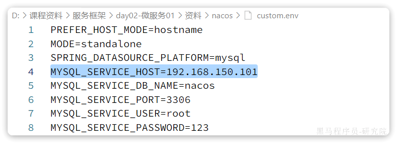 Nacos 注册中心基础 Nacos 注册中心基础